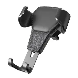 2024 Nieuwste Universele Mini Air Vent Mobiele Cel Stand Zwaartekracht Auto Mount Telefoon Houder Voor iPhone