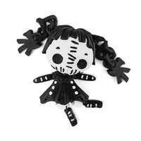 Muñeca de Terror Alice Impresa en 3D Personalizada al por Mayor, Figura de Juguete Linda de Niña Demonio con Nuevas Articulaciones Móviles y Doble Cola de Caballo, Regalo para Colección