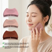 Brosse de massage lymphatique et Gua Sha pour le visage, les yeux et le cou