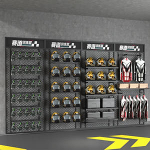 Accessoires populaires de présentoir de casque de moto en métal de YiSheng pour le support de casque d'affichage de magasin personnaliser - Product Image 2