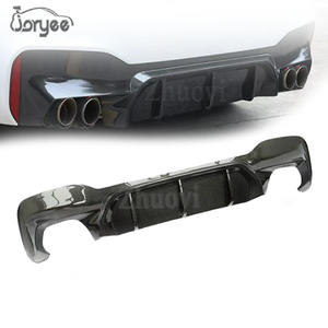 Kit de carrocería de fibra de carbono estilo CS para <span class=keywords><strong>BMW</strong></span> 5 Series <span class=keywords><strong>G30</strong></span> <span class=keywords><strong>340i</strong></span> G38 M5 2023 PP, difusor de parachoques trasero, luz LED, accesorio delantero, modelo M4 - Product Image 2