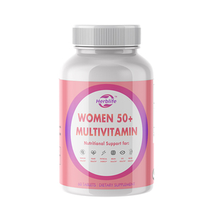 Complément alimentaire multivitaminé et multiminéral pour femmes 50+ - Marque privée OEM - Comprimés pour la santé des os, du cœur et du système immunitaire - Product Image 1
