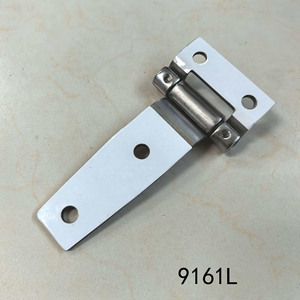 Bisagra de Acero Inoxidable 9161L de 3 Orificios y 180 Grados para Aplicaciones en Puertas, Diseño Industrial - Product Image 4