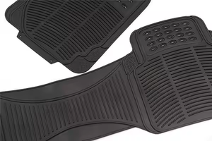 3-टुकड़ा ऑल-वेदर पीसी कार फ्लोर मैट-वाटरप्रूफ, नॉन-स्लिप और कस्टम-फिट सुरक्षा - Product Image 4