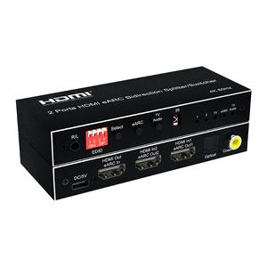 SOFLY 4K @ 60Hz 2 Ports <span class=keywords><strong>HDMI</strong></span> <span class=keywords><strong>eARC</strong></span> Bidirection <span class=keywords><strong>Splitter</strong></span>/Switcher <span class=keywords><strong>HDMI</strong></span> Commutateur <span class=keywords><strong>HDMI</strong></span> 2X1 <span class=keywords><strong>HDMI</strong></span> <span class=keywords><strong>eARC</strong></span> <span class=keywords><strong>Splitter</strong></span> 1X2 - Product Image 1