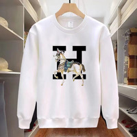 Nouveau pull à capuche à col rond et manches longues 2027, pull à capuche polyvalent et décontracté.