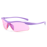 Bettega nouvelles lunettes de soleil de sport européennes et américaines une pièce coupe-vent lunettes de soleil teintées colorées cyclisme lunettes de protection