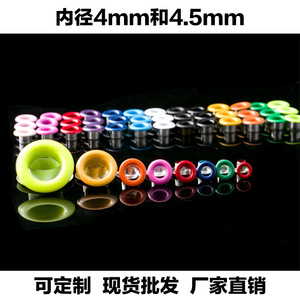 Œillets ronds en fer coloré 3-10 mm, durables, antirouille, sans nickel, pour sacs, chaussures, chapeaux, articles en cuir, accessoires - Product Image 2