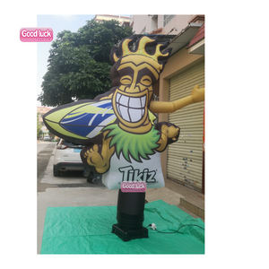 Inflable de publicidad personalizado para hombre ondulado para <span class=keywords><strong>restaurante</strong></span> mexicano Air Dancer Display en venta - Product Image 5