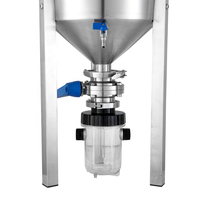 Fermenteur pressurisé 304ss 35L-65L avec refroidisseur pour la fabrication de bière artisanale, réservoir de fermentation