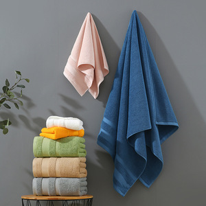 100% coton 32S forgeage épaissir ensemble de serviettes douche gant de toilette salle de bain maison hôtel serviettes de bain en gros - Product Image 4