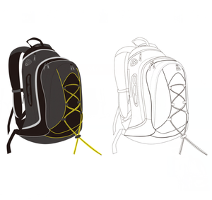 Mới nhất chất lượng cao chuyên nghiệp tùy chỉnh thiết kế mới bóng rổ bóng đá thể thao ba lô - Product Image 5