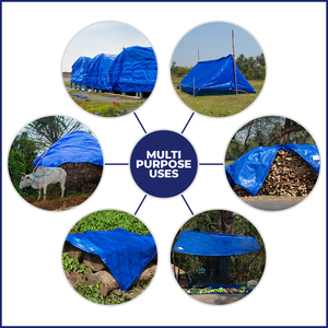 Lona Impermeable Resistente, 100% Impermeable, Multicapa, Resistente a los Rayos UV, para Sombra en Exteriores, Agricultura, Acuicultura - Product Image 5