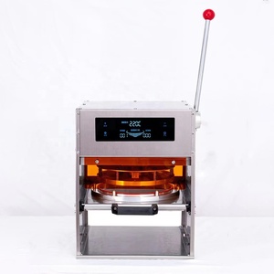 일회용 테이크 아웃 식품 포장 용기 열 씰 저렴한 수동 알루미늄 호일 뚜껑 씰링 기계 - Product Image 5