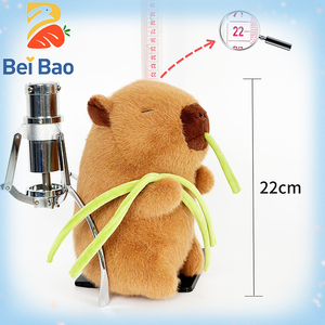 Mochila de Peluche de Capibara al por Mayor, Juguete de Peluche de Cobaya Acuática, Lindo y Adorable, Juguetes de Algodón PP - Product Image 2