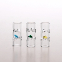 D12H35mm Filtres en verre diamantés multicolores / Embouts filtrants en verre / Embouts en verre diamantés pour pré-roulés