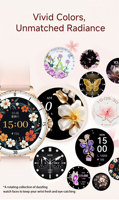Nouvelle montre connectée pour femmes I228 avec fonction d'appel Bluetooth, écran de 1,27 pouces, compatible avec iOS, mesure de la pression artérielle, de l'oxygène sanguin, du rythme cardiaque, du sommeil et de la santé