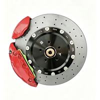 Kit d'étriers de frein à disque carbone-céramique 10 pistons avant 4 pistons arrière pour C8 B9 B8 R8 Q8 Q7 RS5 C7 RS6 RS7 RS4 avec plaquettes carbone-céramique