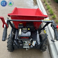 Camion à benne basculante manuel de fabrication chinoise pour la construction, le déchargement, la manutention, le levage manuel, petit camion à benne basculante à roues
