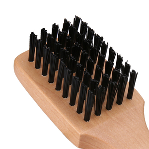 Barber Shop blaireau en <span class=keywords><strong>bois</strong></span> poils <span class=keywords><strong>de</strong></span> sangliers gros pinceau à barbe noir pour hommes - Product Image 6