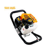 Machine à creuser des trous pour la plantation d'arbres DINGQI G1E44F-5D 51,7 cc, perceuse à terre, perceuse à essence, tarière à essence