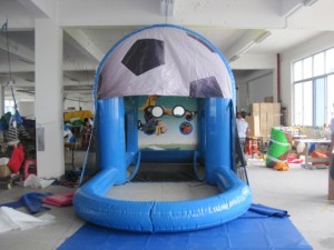 Terrain de tir de football gonflable pliable en PVC - Product Image 2