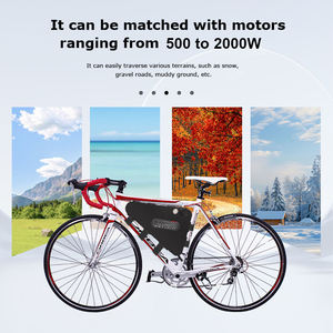 Factory Wholesale Waterproof Triangle Battery 18650 Lithium Battery 72v Ebike Battery for Electric Bicycle Electric Motorcycle - Product Image 6