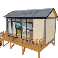 Maßgefertigtes 20-Fuß 2-Zimmer Schnell-Mobilheim, Vorgefertigtes Container-Wohnhaus, Modernes Erweiterbares Containerhaus