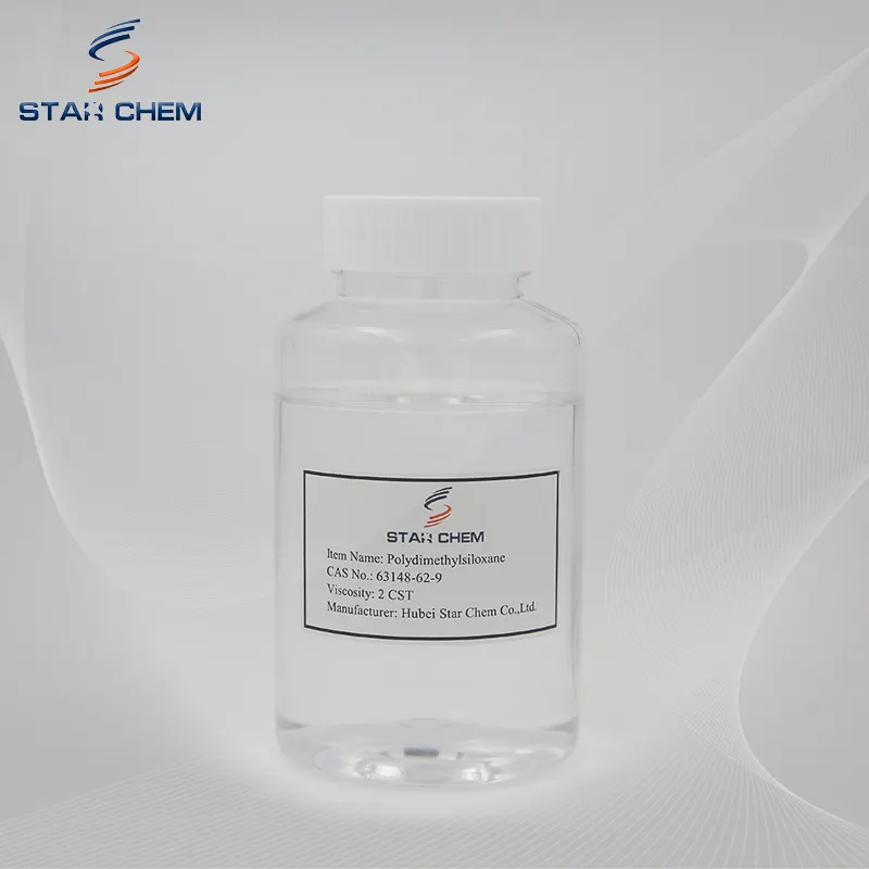 PDMS/Chemical Silicone Oil 5~100 000 Cst Raw Material of Lubricant/Damping/Cosmetic/Defoaming Agent CAS 63148-62-9