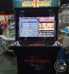 เครื่องเกมต่อสู้แบบอาร์เคดคลาสสิก จอ LCD 32 นิ้ว เครื่องเกม <span class=keywords><strong>Mortal</strong></span> <span class=keywords><strong>Kombat</strong></span> II ตู้เกมอาร์เคด 2 ผู้เล่น - Product Image 2
