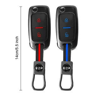 Étui de protection pour clé télécommande de <span class=keywords><strong>voiture</strong></span> à 2 boutons, pour VW <span class=keywords><strong>Volkswagen</strong></span> Amarok Polo Golf 4 5 6 MK4 Bora Jetta Altea Alhambra Passat <span class=keywords><strong>Fox</strong></span> - Product Image 6
