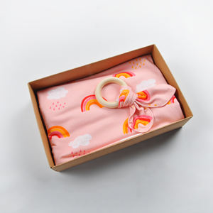 <span class=keywords><strong>Anneau</strong></span> <span class=keywords><strong>de</strong></span> <span class=keywords><strong>dentition</strong></span> pour bébé, jouet en gros d'entraînement sensoriel fait main en bois, bambou, logo personnalisé et décontracté, silicone unisexe - Product Image 4