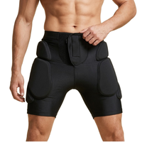 CE Seviye 1 Unisex Kayak Snowboard Kalça Koruyucu Şortlar Stokta Toptan Koruyucu Dolgulu Şortlar S-3XL Gönderime Hazır