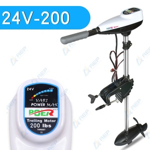12V <span class=keywords><strong>24V</strong></span> 48V 72V 96V 電動バッテリー船外モーター (トローリングエンジン) - Product Image 2
