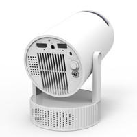 Projecteur portable intelligent HY300 ProMax, nouvelle arrivée, batterie, 720, 180 lumens ANSI, WiFi6 double bande, Android 11, mini LED, home cinéma