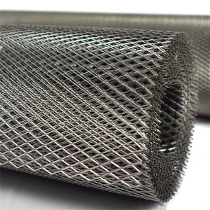 Grillage métallique expansé galvanisé à motif losange, maille architecturale en aluminium expansé en stock - Product Image 1