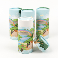 Tube de dispersion d'urne biodégradable en bois écologique Rainbow Bridge pour cendres de crémation, inhumation marine et animaux de compagnie