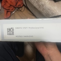 6ES7822-1AA06-0YA5 Software STEP 7 Professional V16 para PLC