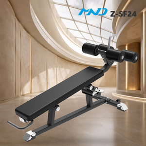 Elegante Banco Ajustable para Ejercicios de Declinación MND Fitness, Equipo de Entrenamiento Corporal y de Core para Propietarios de Gimnasios en Milán - Product Image 1