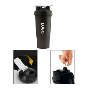 Shaker à protéines rose vif portable pour le sport et la gym, en vente - Product Image 2