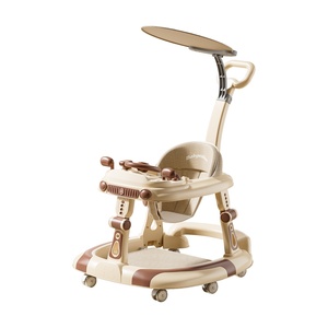 Marche-bébé multifonction pliable réglable anti-jambes en O anti-renversement en plastique - Product Image 1