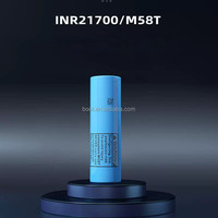 NOUVEAU Produit Original M58T INR21700 3.6V 5800mAh 10A Rechargeable High Capacity INR21700 Battery Rechargeable Li Ion Battery