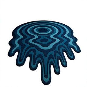 Tapis de salon personnalisé de luxe en laine tuftée à la main, lavable, antidérapant, résistant aux taches, à motif géométrique et à poils ras - Product Image 1