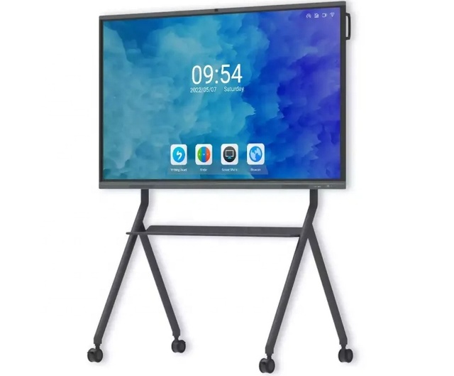 86 98 110 Inch Interactive Smart 4K White Board Classroom IR Touch Portable Interactive for School Teaching/meeting
