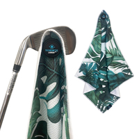 Serviette de golf en microfibre suédée à motif gaufré, séchage rapide, personnalisable avec logo, magnétique, écologique, avec mousqueton – Vente en gros