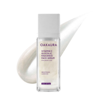 Sérum à la vitamine C OAKAURA, acide glycolique, éclat, luminosité, boost, lissage de la texture inégale, sérum pour le visage, à utiliser uniquement la nuit
