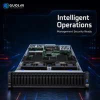 Serveur de charge de travail FusionServer 2288H V6 en rack pour l'infrastructure d'entreprise et les bases de données de calcul haute performance