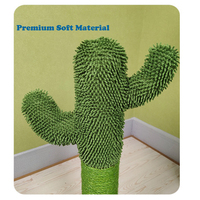 Jouets pour chats en sisal vert, grattoir pour chats en forme de cactus, arbres à chat innovants, grattoir | Multi Cactus post
