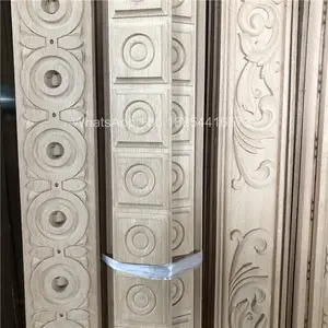 Cetakan Ukiran Dinding Kayu Antik Trim Dekorasi Interior Molding