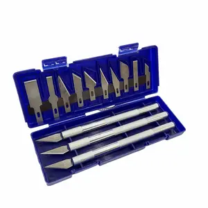 Multi-functional Precision 13Pcs Metal Tool Carving Knife Blade Circuit Board Paper Cutting Knife